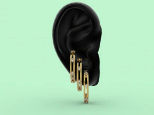 ear cuff 406 jewelry 3D Print Model