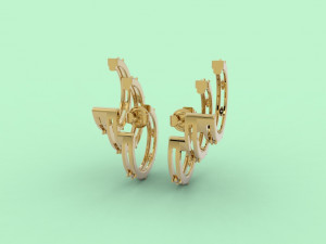 ear cuff 406 jewelry Modelo de impresión 3D