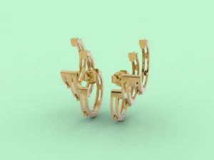 ear cuff 406 jewelry 3D Print Model
