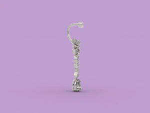 bellybutton piercing 315 jewelry 3D Print Model