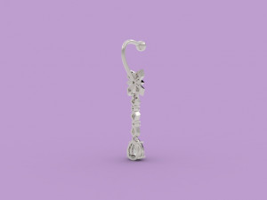 bellybutton piercing 315 jewelry Modelo de Impressão 3D