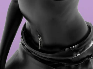bellybutton piercing 315 jewelry 3D Print Model