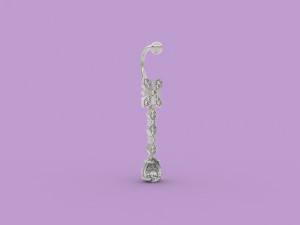 bellybutton piercing 315 jewelry Modelo de Impressão 3D