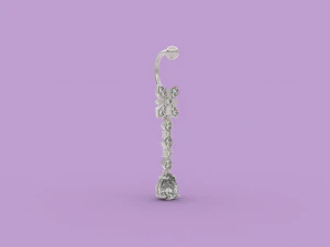 bellybutton piercing 315 jewelry 3D Print Model