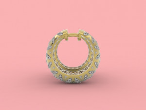 earring 308 jewelry Modelo de impresión 3D