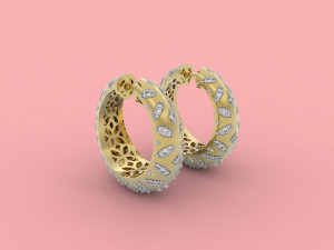 earring 308 jewelry Modelo de impresión 3D