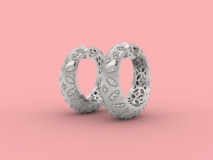 earring 308 jewelry Modelo de impresión 3D