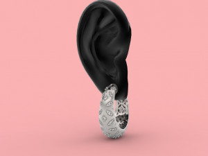 earring 308 jewelry Modelo de impresión 3D
