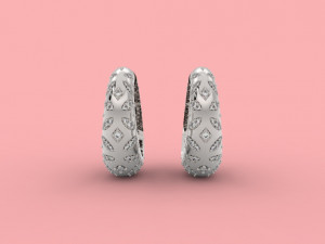 earring 308 jewelry Modelo de impresión 3D