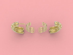 earring 308 jewelry Modelo de impresión 3D