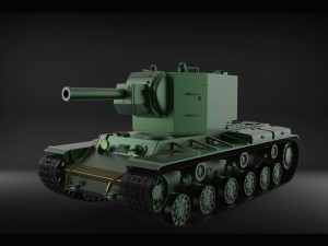 kv-2 3Dモデル