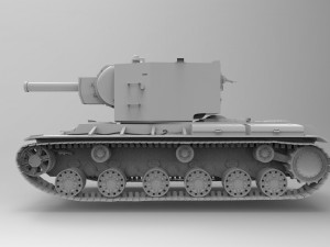 kv-2 Modelo 3D