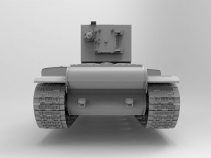 kv-2 Modelo 3D