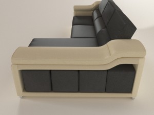 vym sofas tokio sofa 3D मॉडल