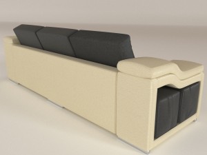vym sofas tokio sofa 3D मॉडल