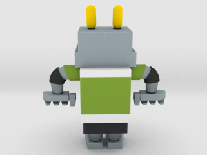 rabbit robot Modelo 3D