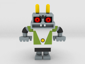 rabbit robot Modelo 3D