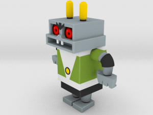 rabbit robot Modelo 3D