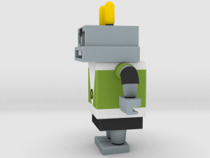 rabbit robot Modelo 3D