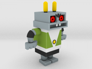 rabbit robot Modelo 3D