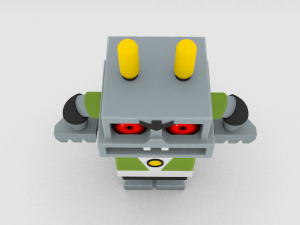 rabbit robot Modelo 3D