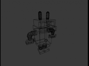 rabbit robot Modelo 3D