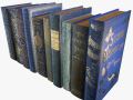 old books type 13 low poly 3D Модель