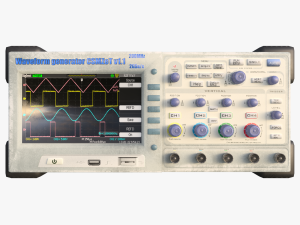 waveform generator low poly 3D Model