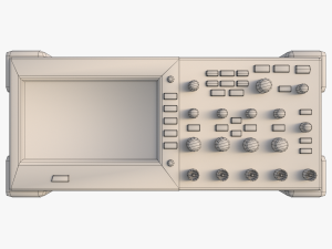 waveform generator low poly 3D Model
