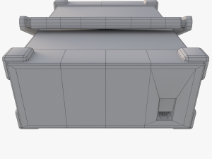 waveform generator low poly 3D Model
