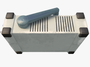 waveform generator low poly 3D Model