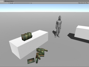 old books type 12 low poly 3D Model