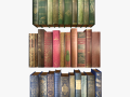 old books collection 1 3D Model