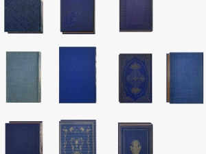 old books collection 1 3D Модель
