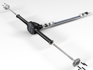 axle and driveshaft 3D Model