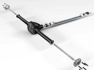 axle and driveshaft 3D Model