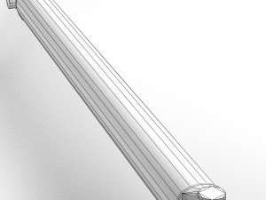 axle and driveshaft 3D Model