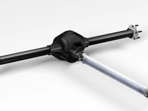 axle and driveshaft 3D Model