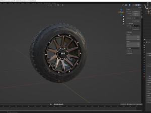 OFF ROAD WHEEL AND TIRE 4 3D-Modell