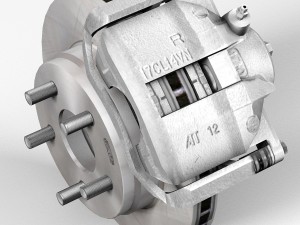 car disc brake 3D Модель