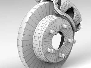 car disc brake 3D Model