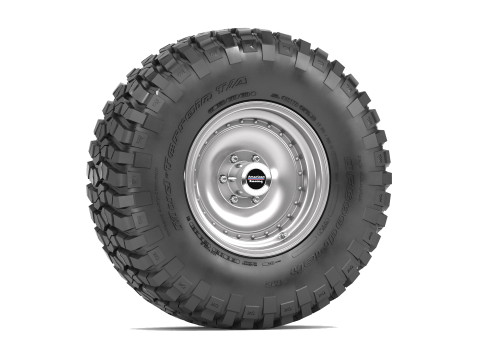 Off road wheel and tire 6 3D Model