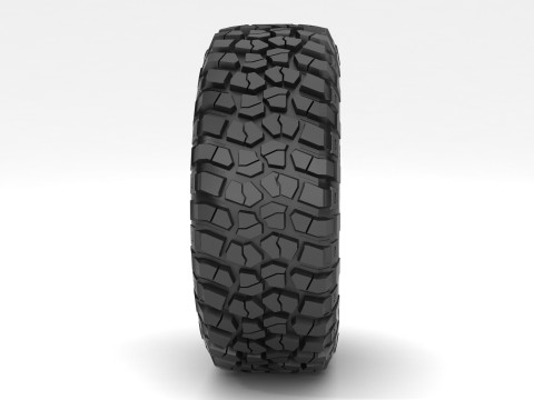 Off road wheel and tire 6 3D-Modell