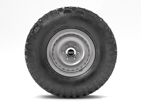 Off road wheel and tire 6 3D-Modell