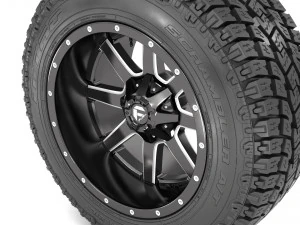 off road wheel and tire 7 3D Model