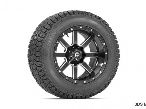 off road wheel and tire 7 3D-Modell