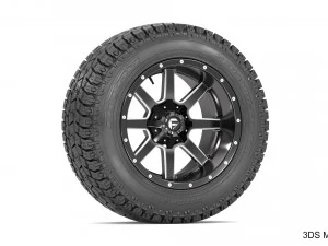 off road wheel and tire 7 3D Model