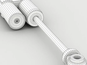 off road performance suspension shock 1 3D Model