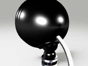 off road fog light 1 black Modelo 3D