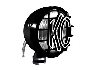 off road fog light 1 black 3D Model